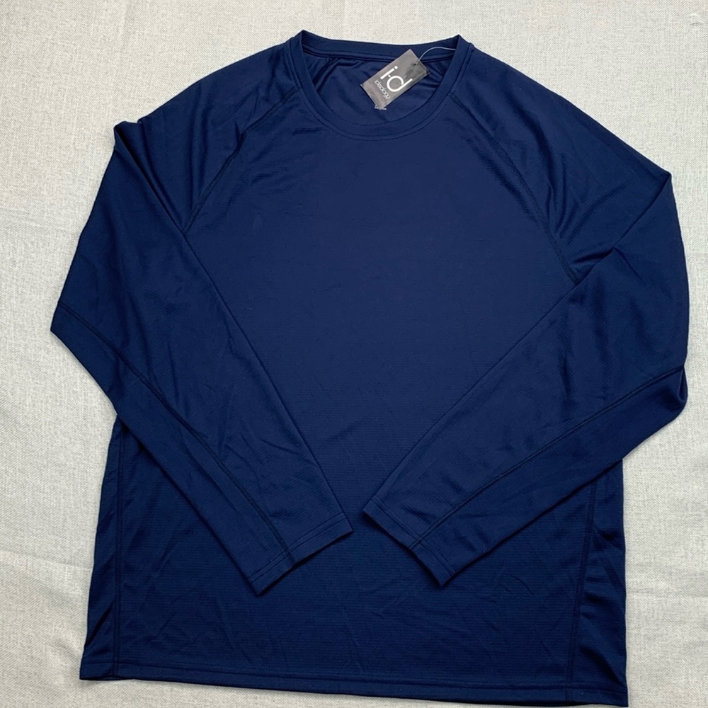 ID Ideology Men S Rapidry Moisture-Wicking Mesh Raglan Sleeve T-Shirt Size L